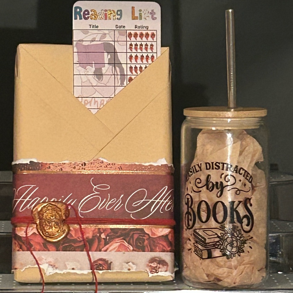 🔥SPICY-Blind Date with a book - Romantic Comedy with Bookish Tumbler Gift Box